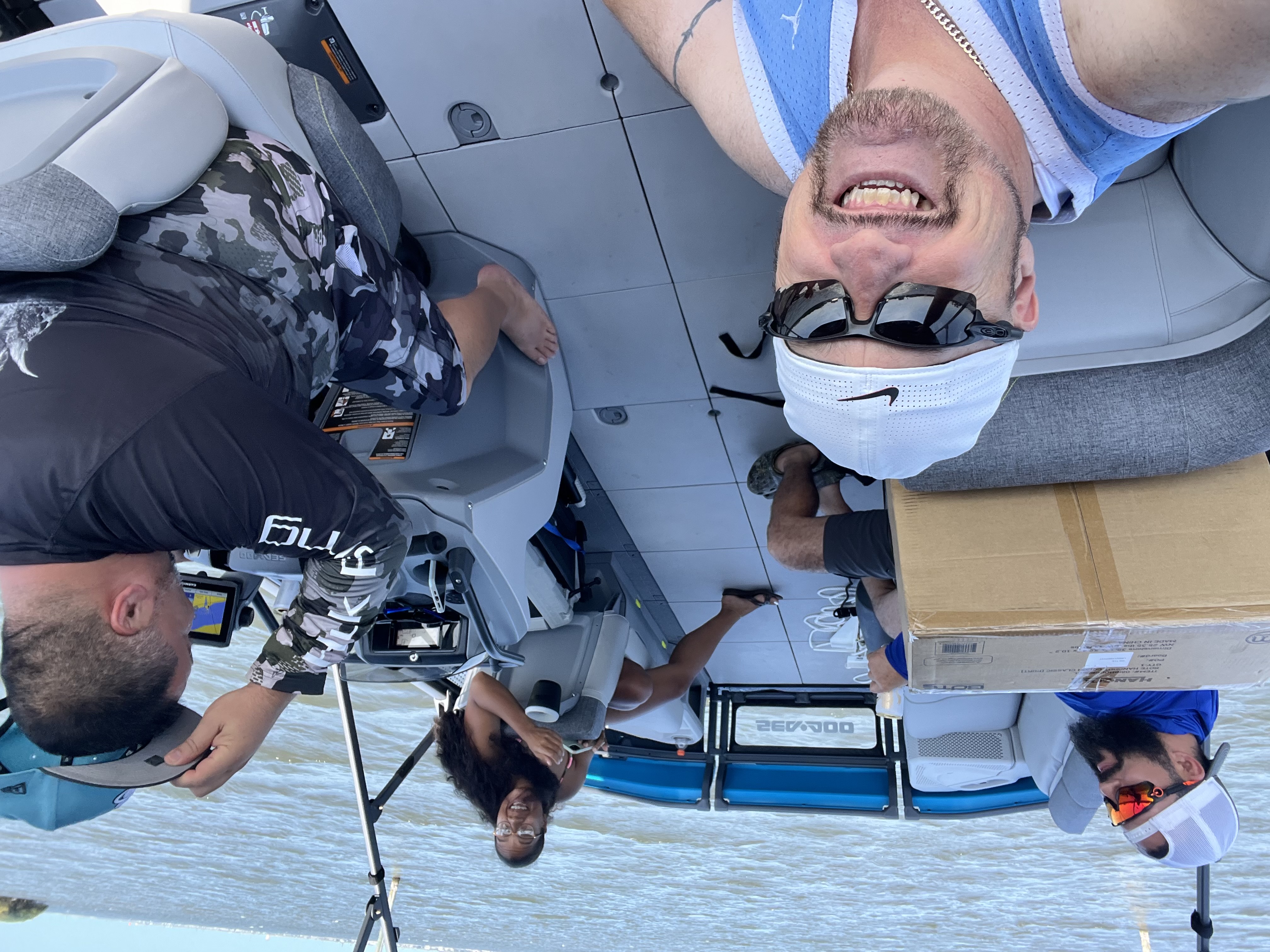 party on boat